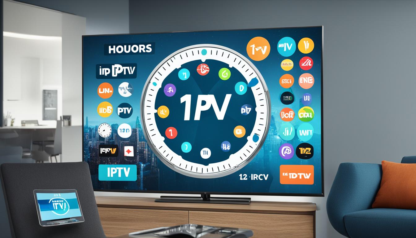 IPTV 12 horas: Sua TV online por meio período